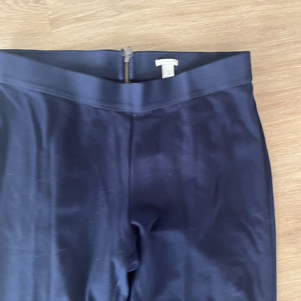 J. Crew Pixie Pant in Ponte Stretch in Navy Size 4 - Picture 6 of 9